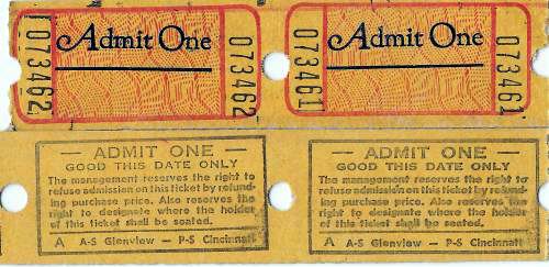 Plainfield Drive-In Theatre - Tickets From Greg T (newer photo)